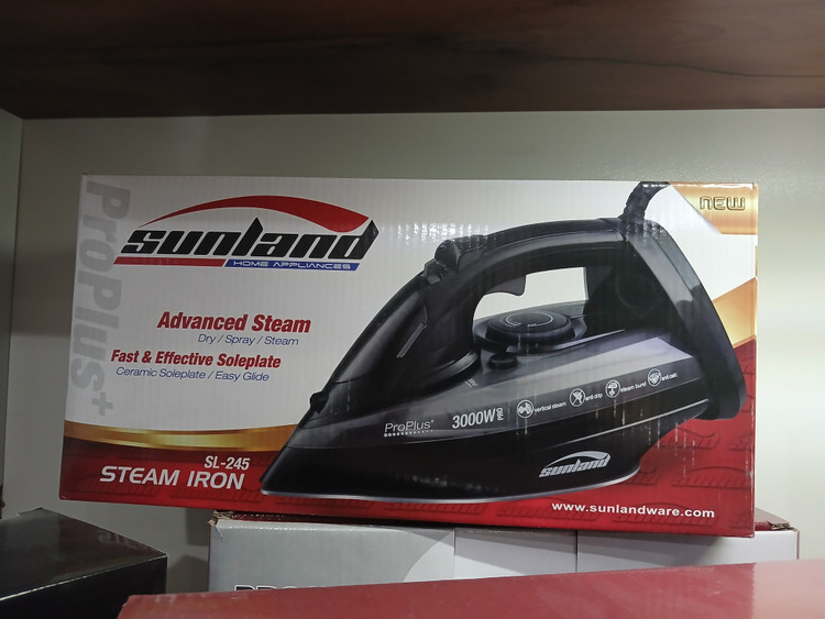 اتو بخار سانلند مدل SL-245 ProPlus+ توان 3000 وات